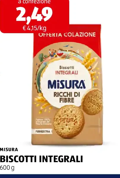 Biscotti integrali