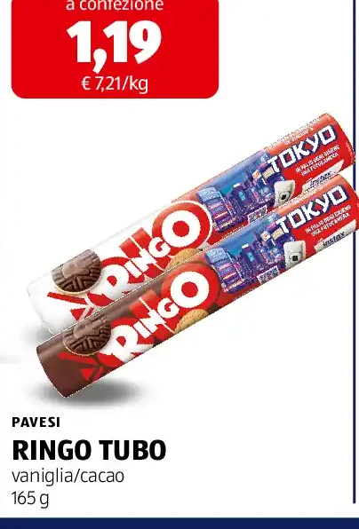 Ringo tubo