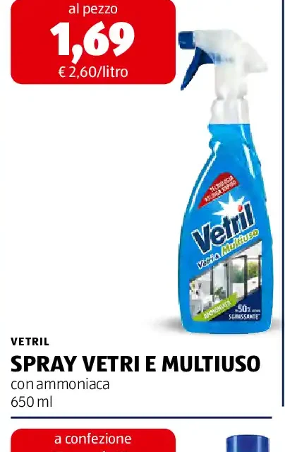 Spray vetri multiuso