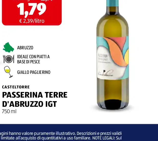 Passerina Terre d'Abruzzo IGT