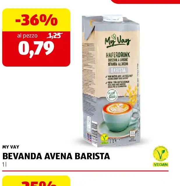 Bevanda avena barista