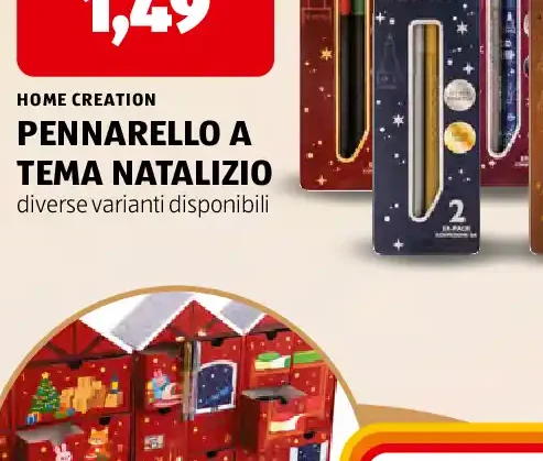 Pennarello a tema natalizio