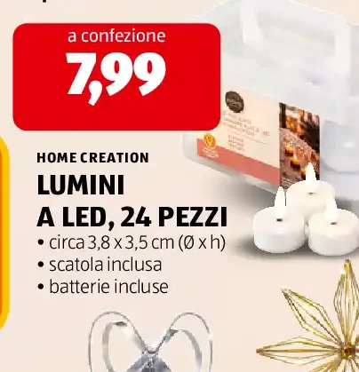 Lumini a LED, 24 pezzi