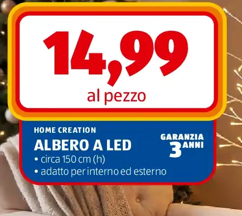 Albero a LED