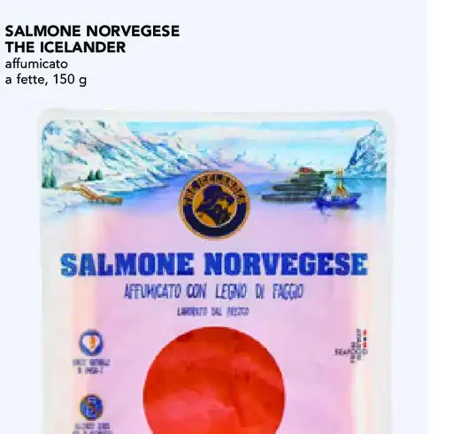 Salmone norvegese affumicato The Icelandic