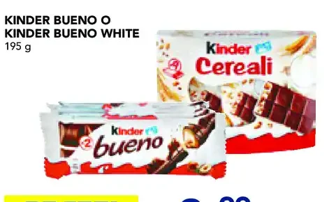 Kinder Bueno o Kinder Bueno White