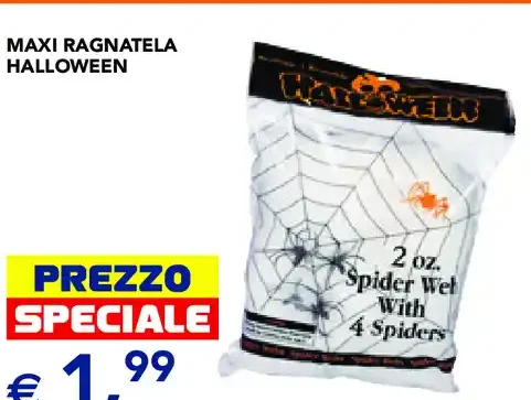 Maxi ragnatela Halloween