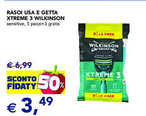 Rasoi usa e getta Wilkinson Xtreme 3