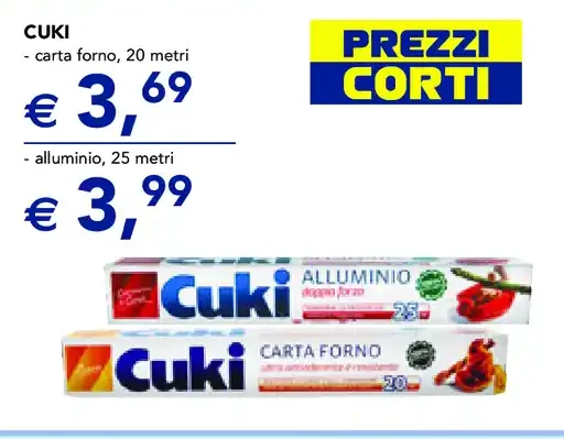 Pellicola e carta forno Cuki