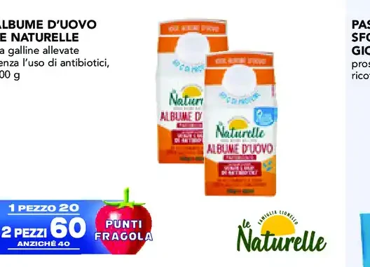 Albume d'uovo Naturelle