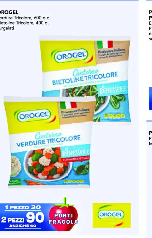 Verdure surgelate Orogel