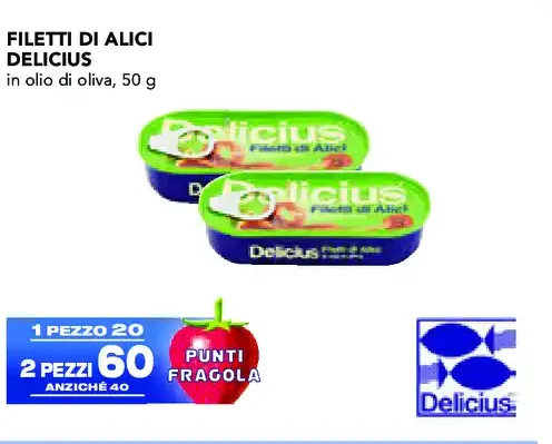 Filetti di alici Delicius