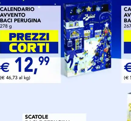 Calendario avvento Baci Perugina