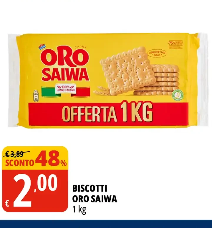 Biscotti Oro Saiwa