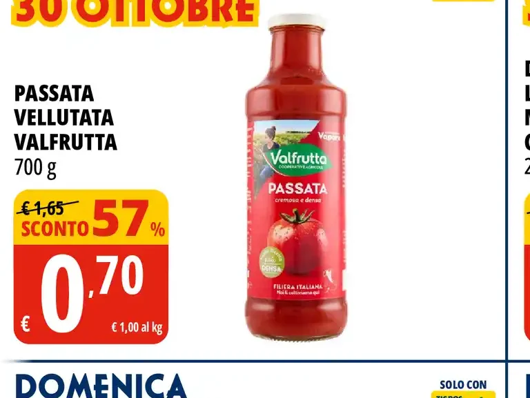 Passata vellutata Valfrutta