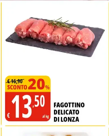 Fagottino delicato di lonza