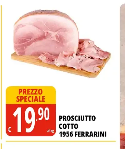 Prosciutto cotto 1956 Ferrarini