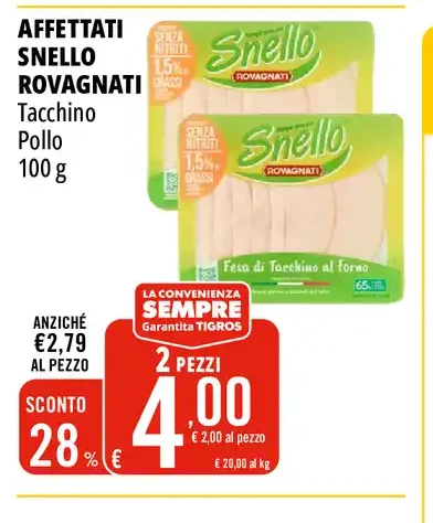 Affettati Snello Rovagnati