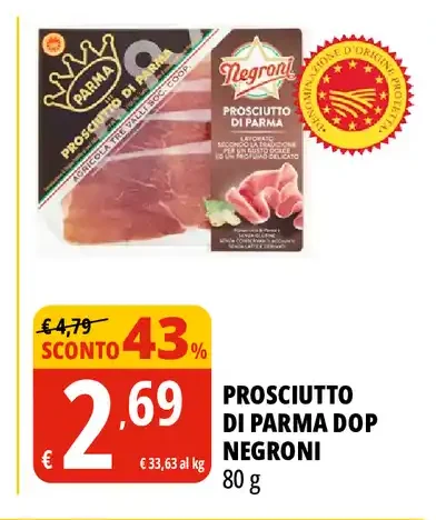 Prosciutto di Parma DOP Negroni