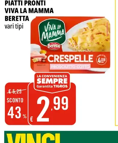 Piatti pronti Viva la Mamma Beretta