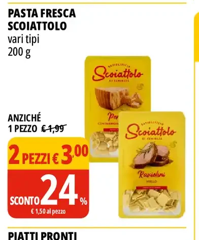 Pasta fresca Scoiattolo