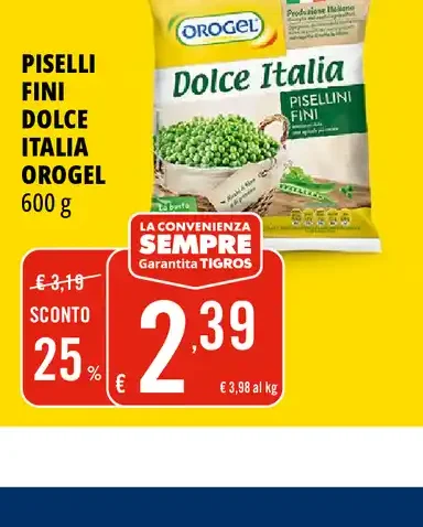 Piselli fini Dolce Italia Orogel