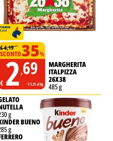 Margherita Italpizza 26x38