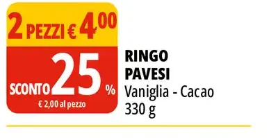 Ringo Pavesi Vaniglia - Cacao