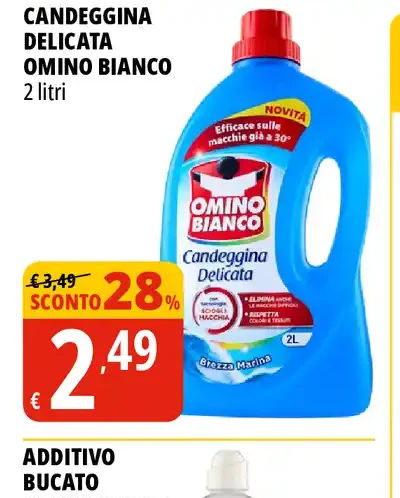 Candeggina delicata Omino Bianco