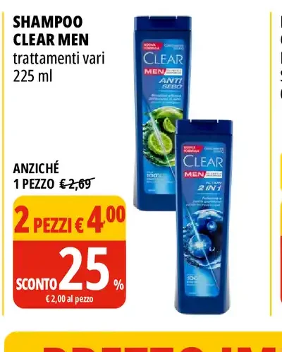 Shampoo Clear Men