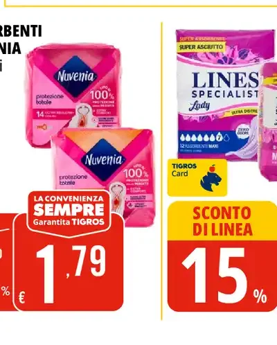 Assorbenti Nuvenia