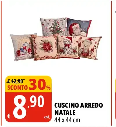 Cuscino arredo Natale