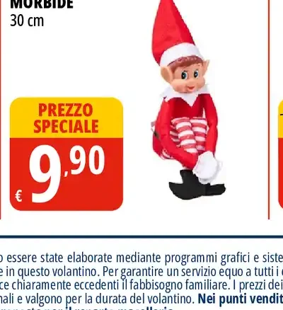 Elfo monello con gambe morbide
