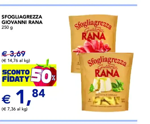 Sfogliagrezza Giovani Rana