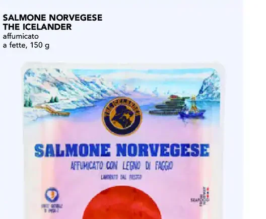 Salmone norvegese affumicato The Icelander