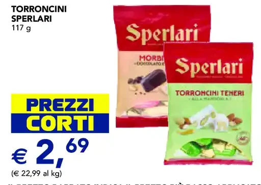 Torroncini Sperlari