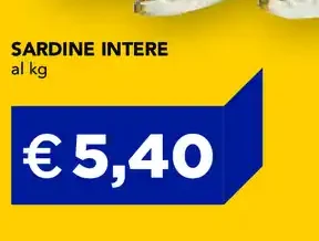 Sardine intere