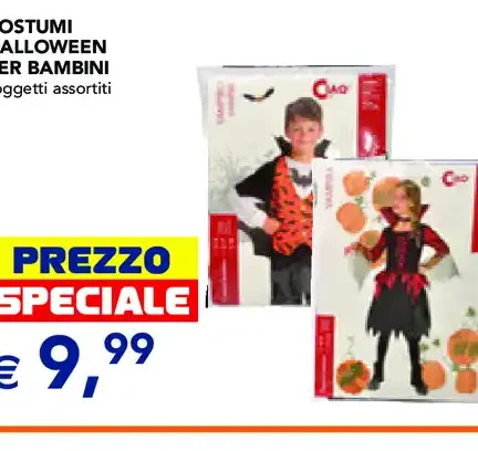 Costumi Halloween per bambini
