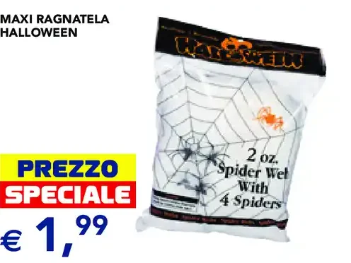 Maxi ragnatela Halloween