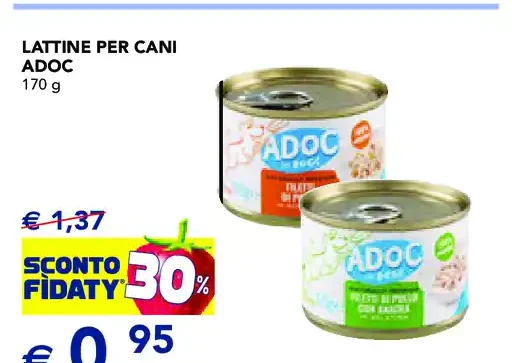 Lattine per cani Adoc