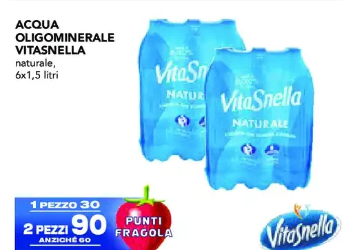 Acqua oligominerale Vitasnella