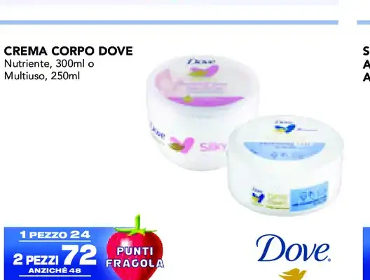 Crema corpo Dove
