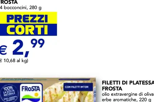 Bocconcini di merluzzo d'Alaska Frosta