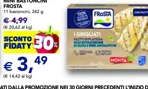 Mini bastoncini Frosta
