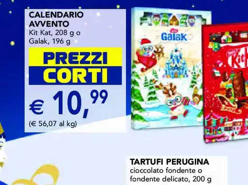 Calendario avvento Kit Kat o Galak