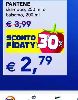 Pantene shampoo o balsamo