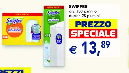 Swiffer detergenti e panni