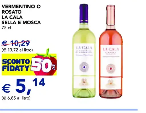 Vermentino o Rosato La Cala