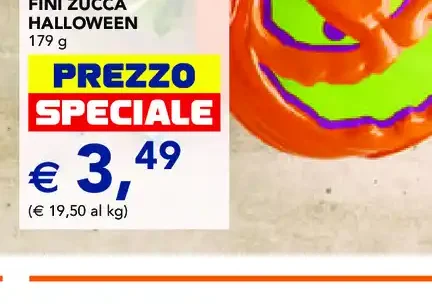 Fini Zucca Halloween
