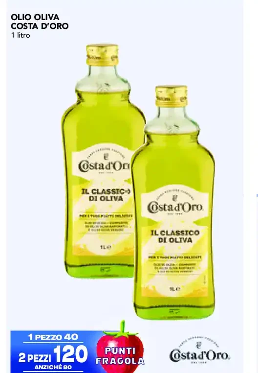 Olio oliva Costa d'Oro